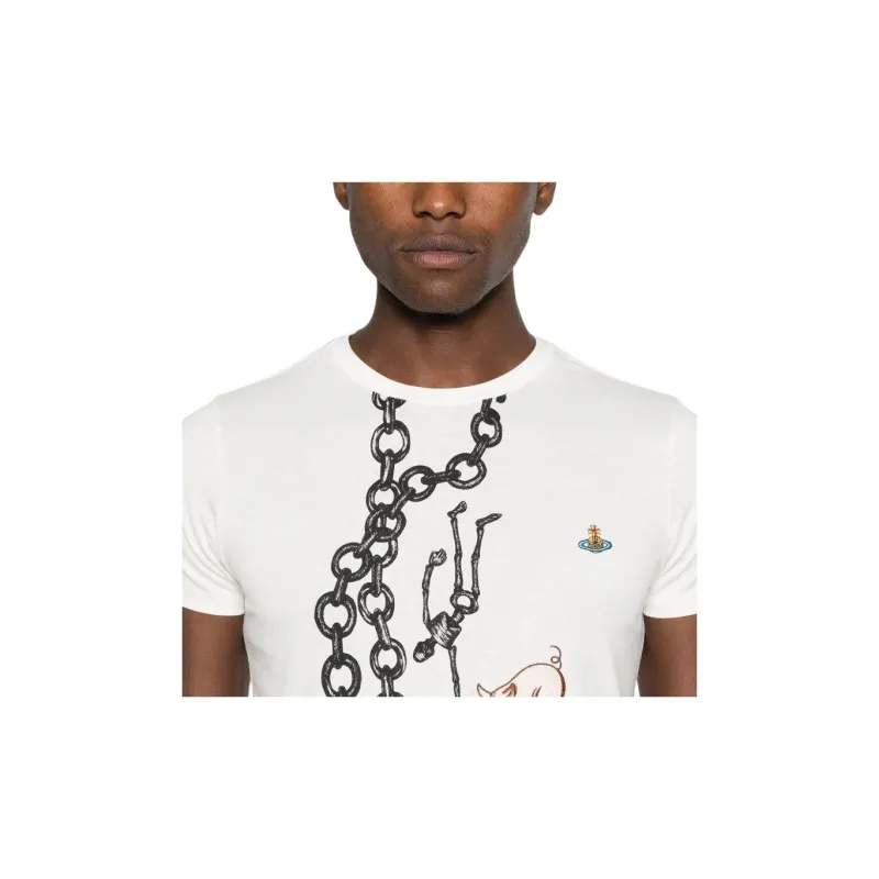 Vivienne Westwood Heart Chain T shirt-4