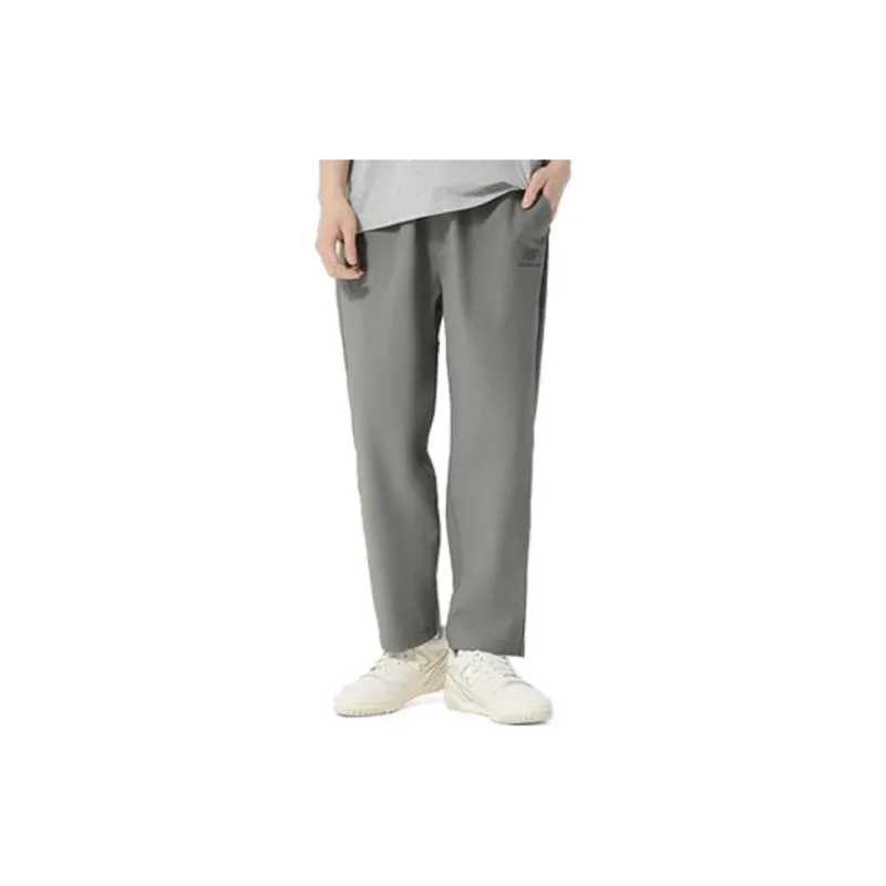 New Balance Casual Pants Men Gray-3
