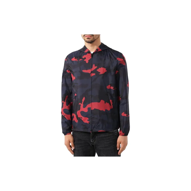 Valentino Jackets Coats Men's Blue-2