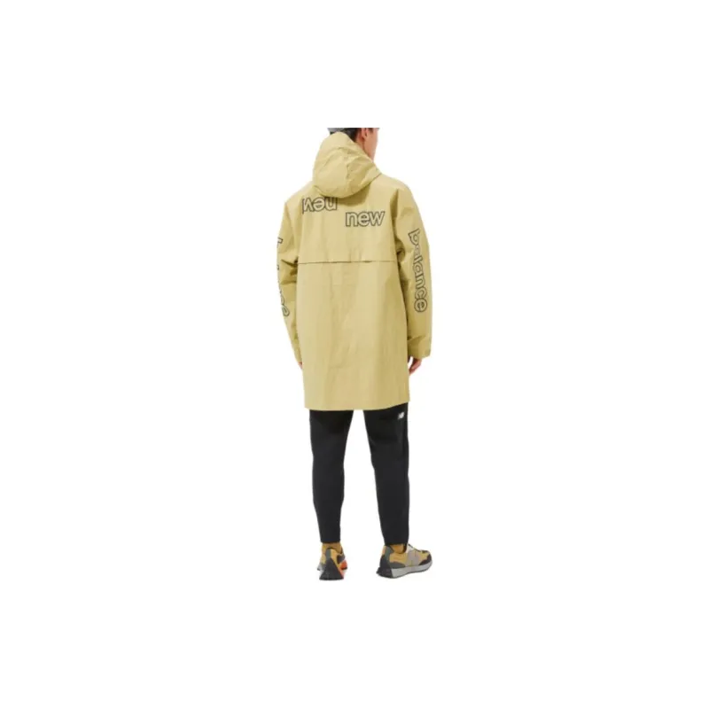 New Balance Jackets Men Khaki-4