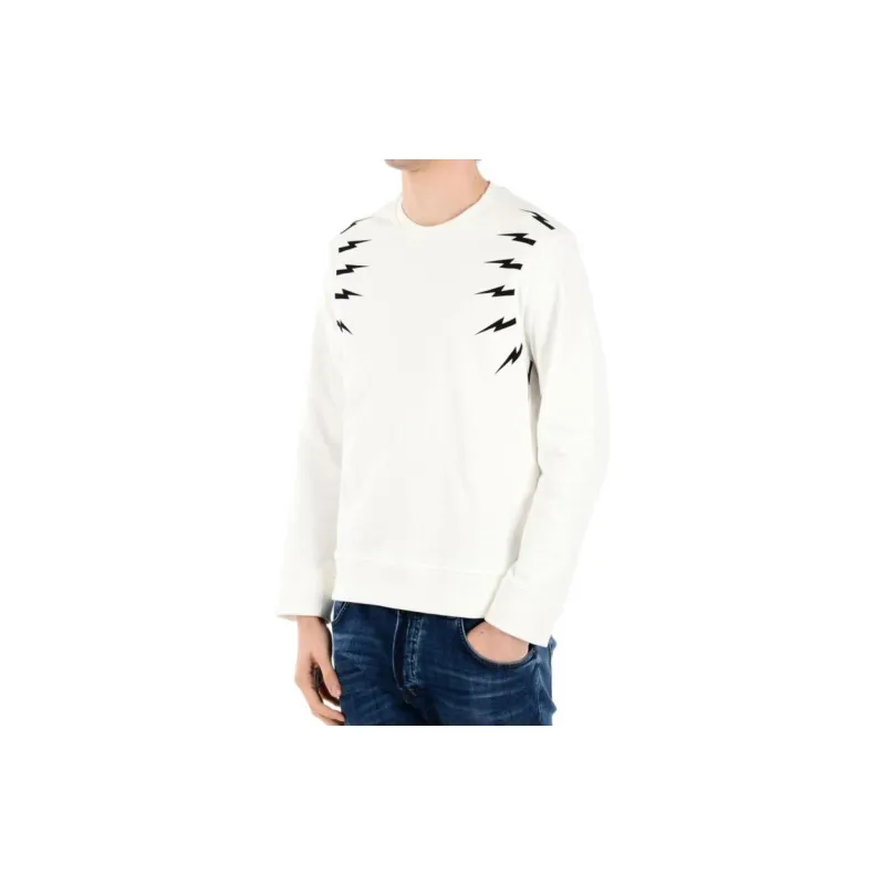Neil Barrett Sweatshirt Men's White-3