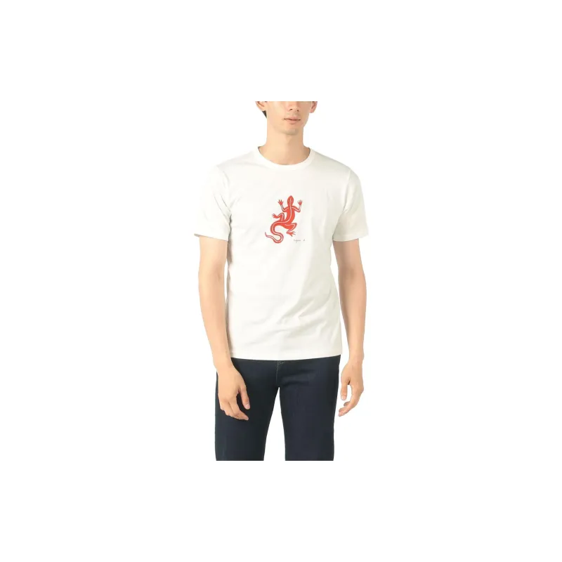 Agnes B. T-Shirts Men White-2