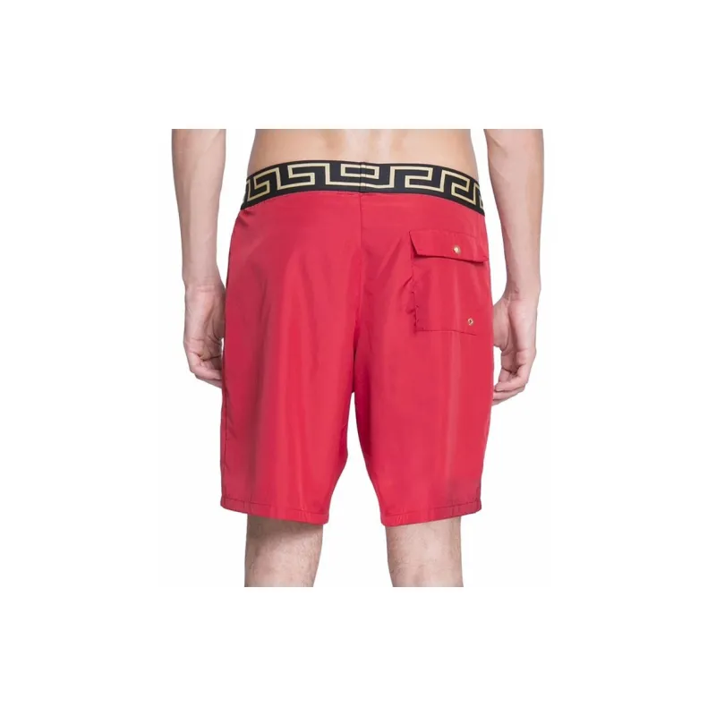 VERSACE Casual Shorts Men's Red-3