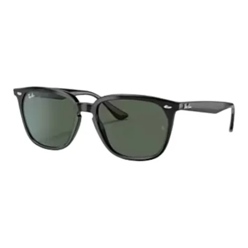 RayBan Acetate Square Sunglasses Unisex Black