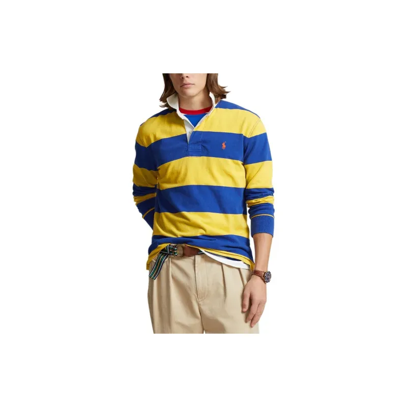 Polo Ralph Lauren SS24 Polo Shirt Men's Chromium Yellow-3