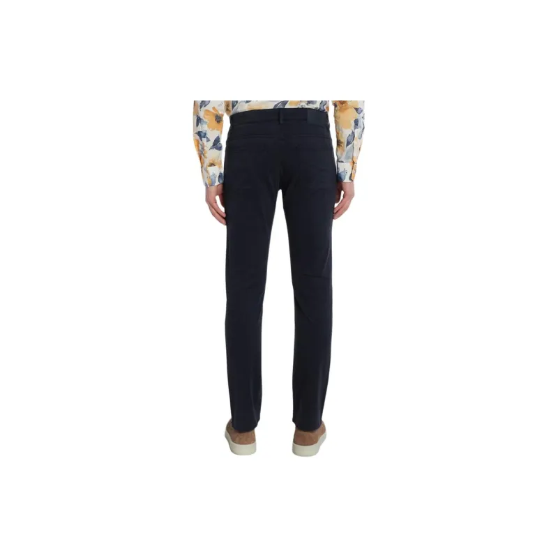 HUGO BOSS Delaware Slim fit Gabardine Trousers-2