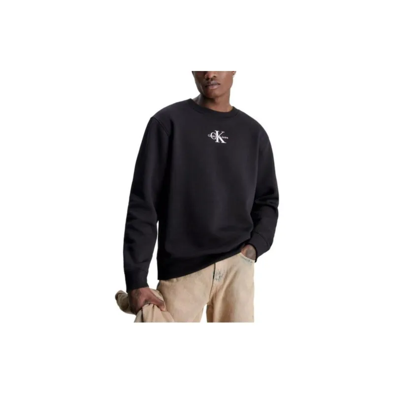 Calvin Klein Logo-print Crew-neck Sweatshirt-2