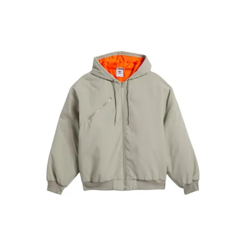 Adidas Originals Shmoofoil Jackets Men Silver Eggshell / Collegiate Orange