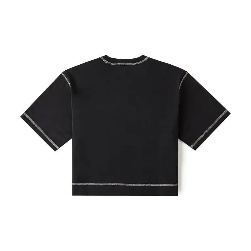 Vans Regular T Shirt Women's Gray Black-1