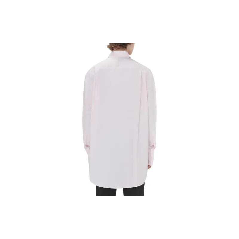 JW Anderson FW23 Oversized Shirt With Ceramic Buttons Shirt Men's Pink-1