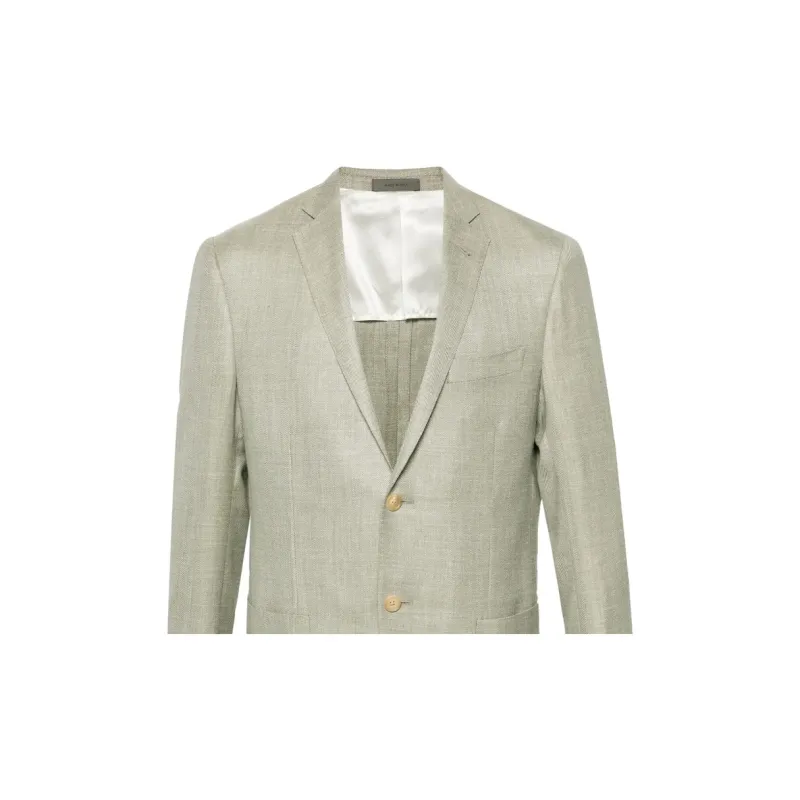 Corneliani Single breasted Twill Blazer-5
