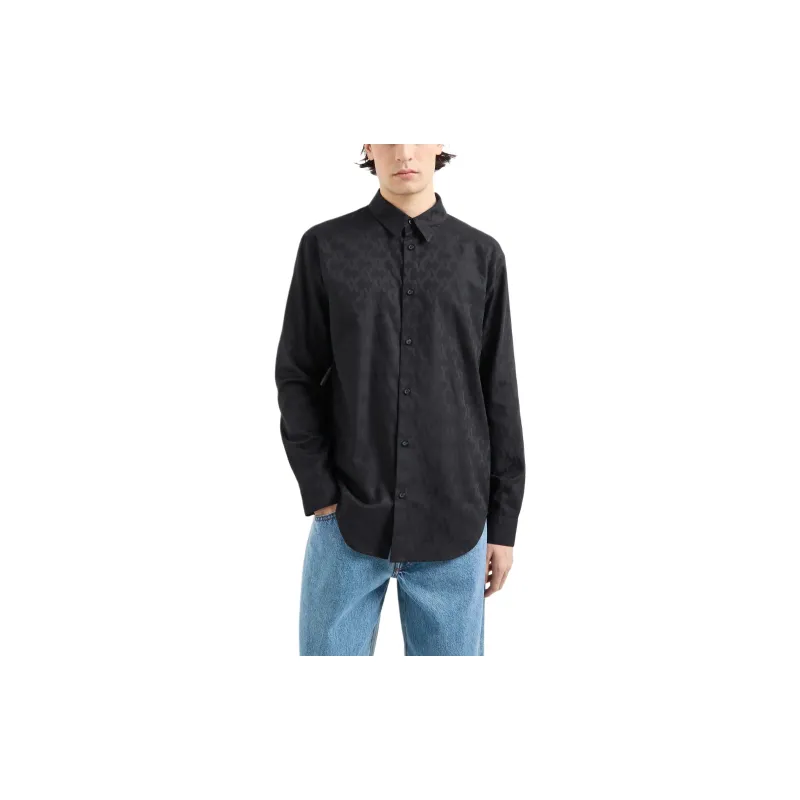 ARMANI EXCHANGE All over Logo print Shirt-1