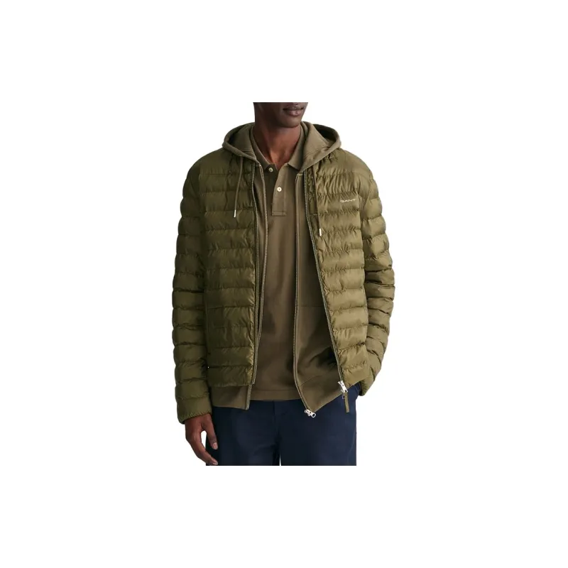 GANT Puffer Jacket Men's Pine Green-1