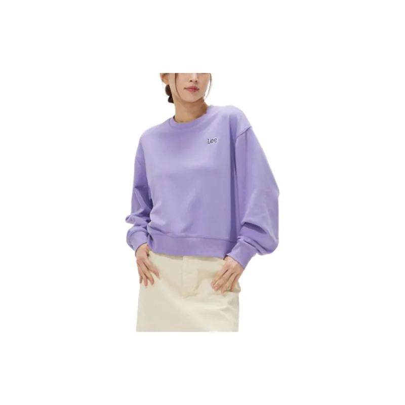 Lee Sweatshirts Women's Purple-2