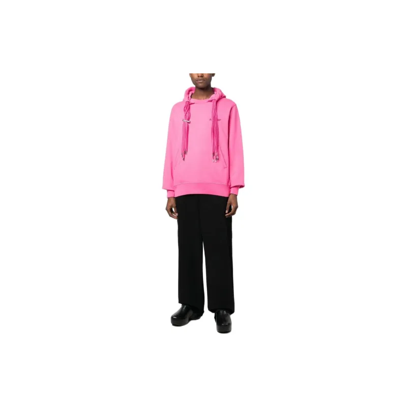 AMBUSH Multicord-drawstring Cotton Hoodie-1