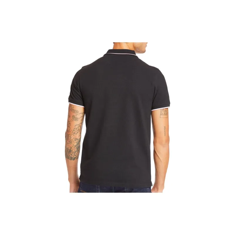 Timberland Polo Shirts Men Black-5