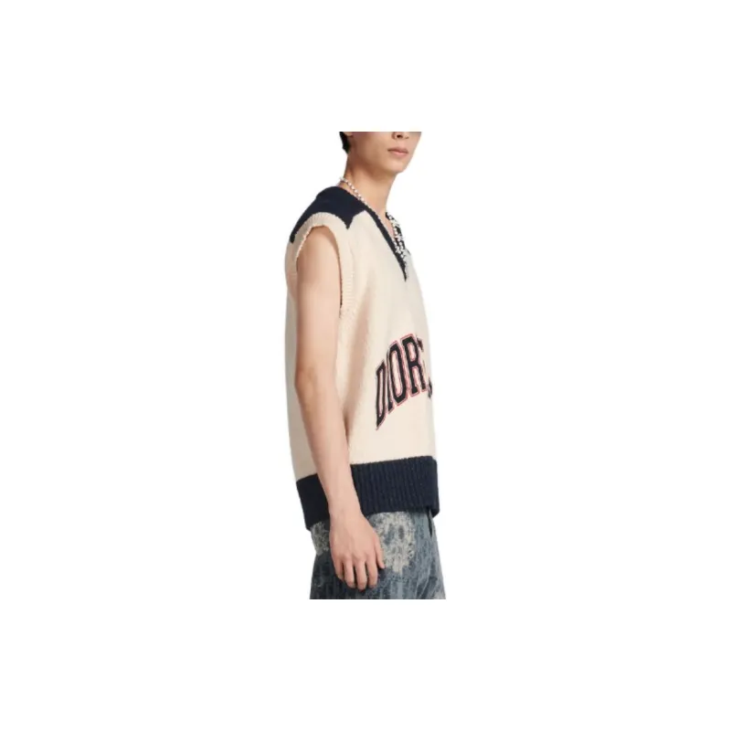 DIOR X Denim Tears Sleeveless Sweater-4
