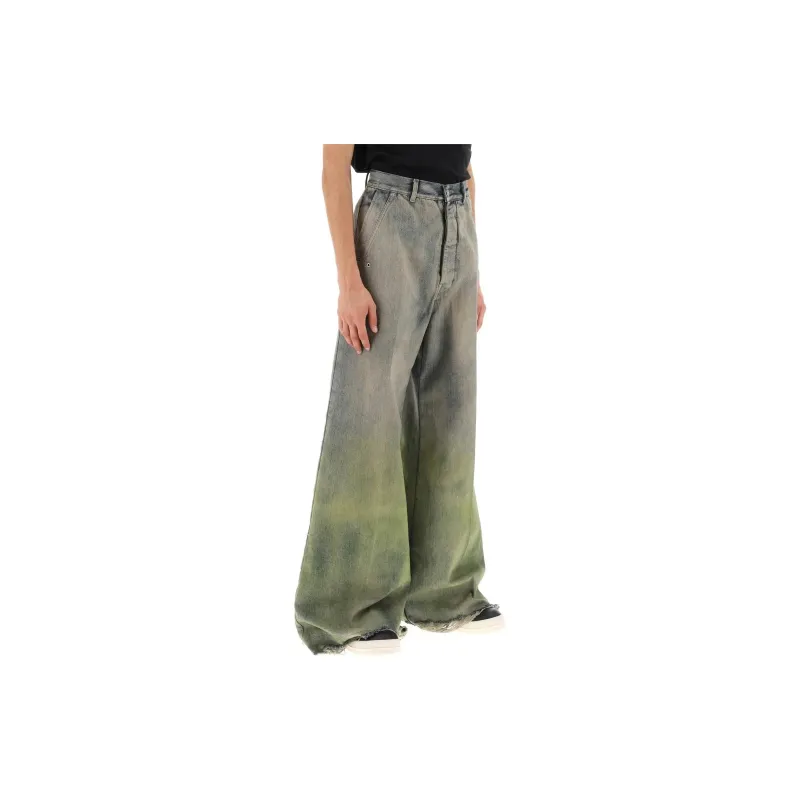 RICK OWENS/RO FW23 Jeans Men's Khaki-2