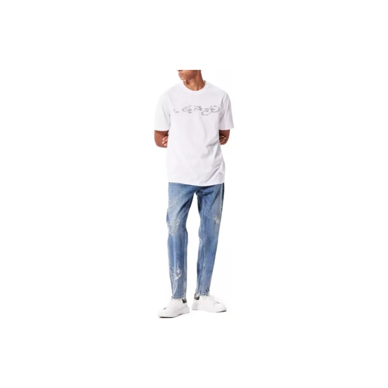 Ed Hardy FW24 Jeans Men's Indigo-3