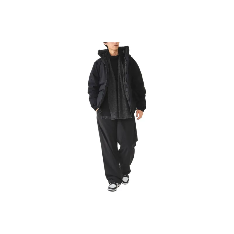 Beams Down Jackets Men Black-2