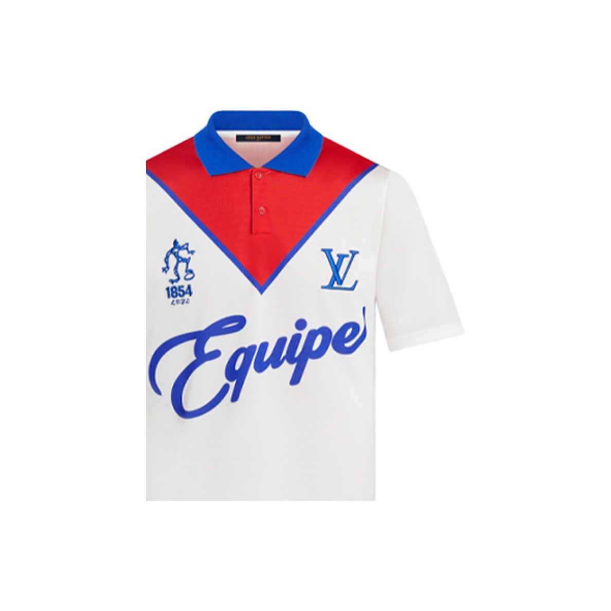 LOUIS VUITTON Equipeポロシャツ LOUIS VUITTON Equipe Lv Polo - POIZON