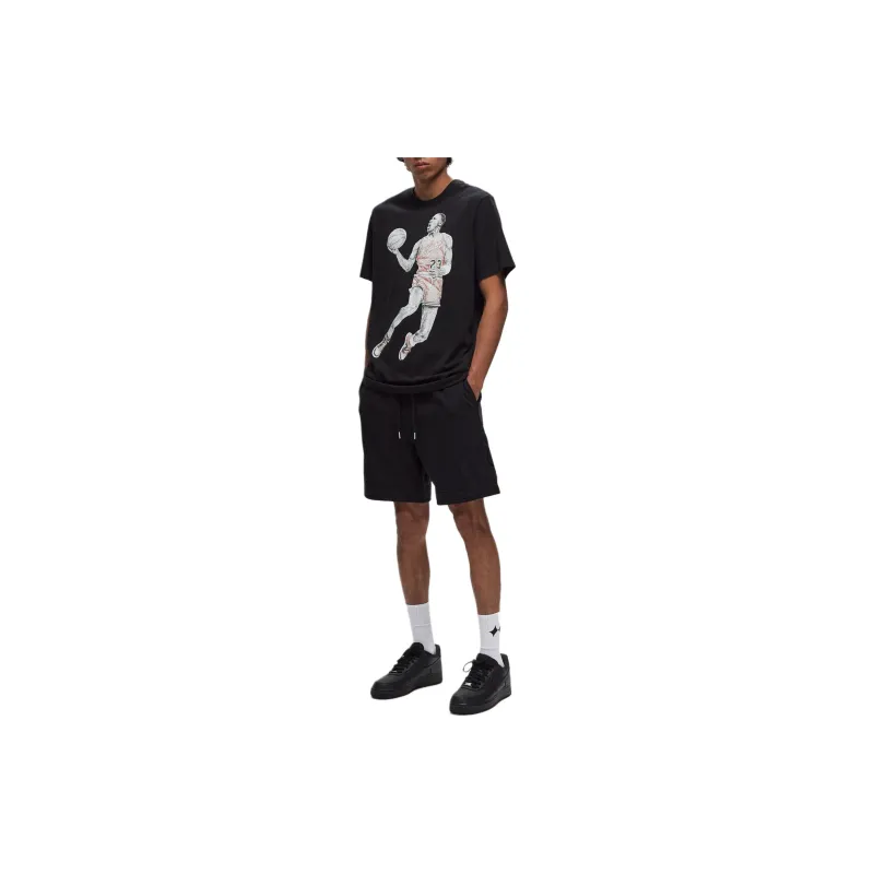 Jordan Casual Shorts Men's Black-2
