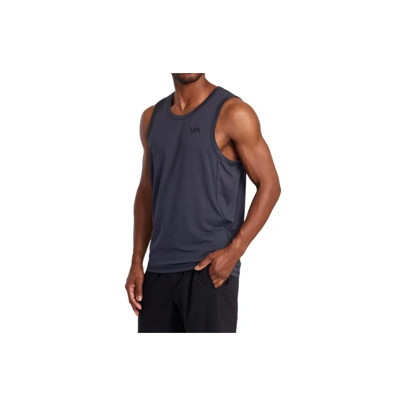 RVCA Tank Tops Men's Marine Blue-3