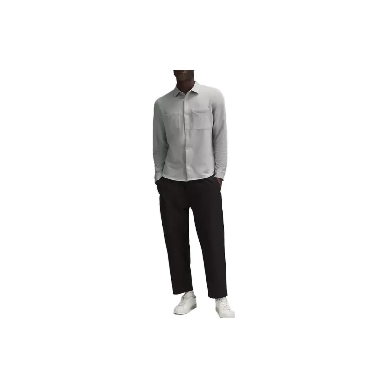 Lululemon Soft Knit Overshirt French Terry Shirt Men's-0