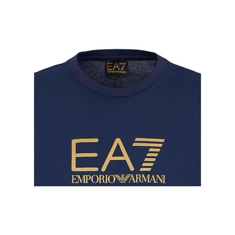 EMPORIO ARMANI Logo print Cotton T shirt-1