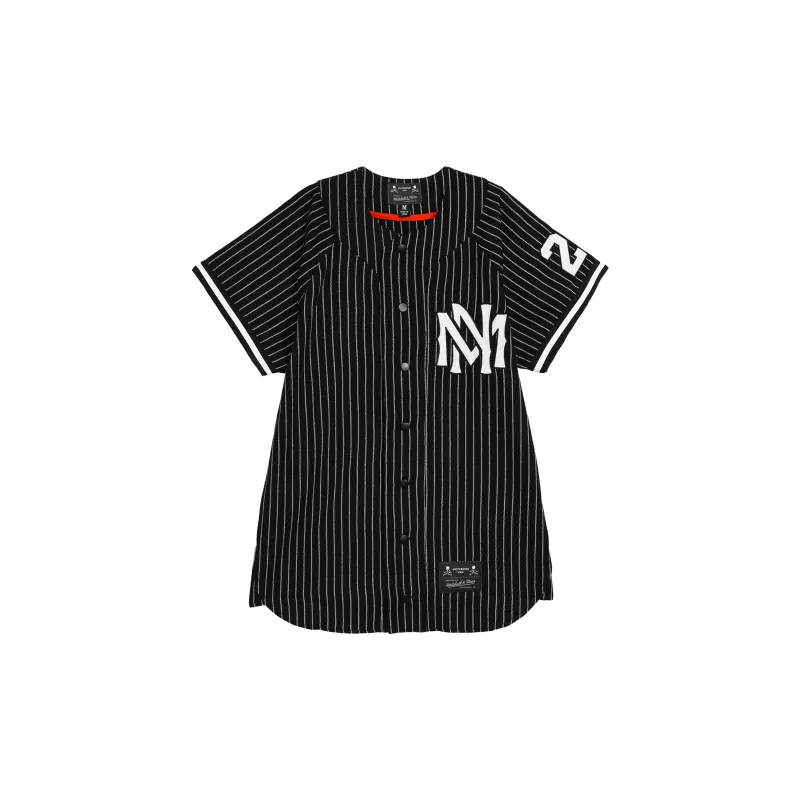 Mitchell & Ness x MASTERMIND WORLD T-Shirt Unisex Black-0