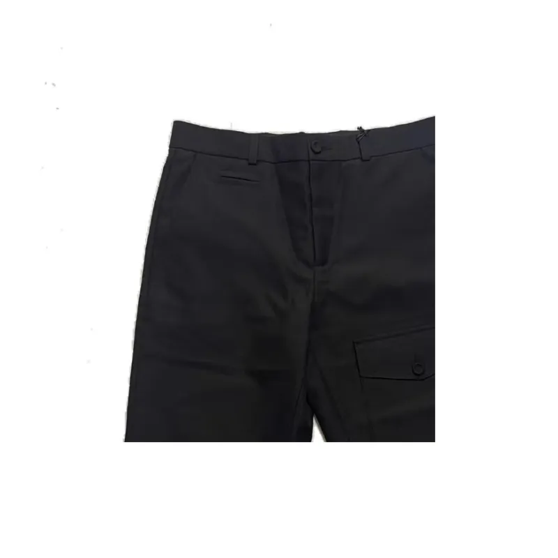 DIOR Front Flap Pants With Oblique Belt-2