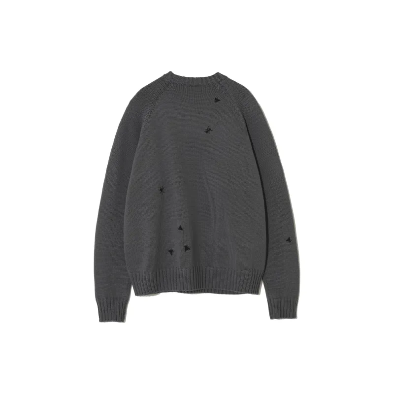 UNDERCOVER Welt Pocket Sweater With Embroidery Detail-1