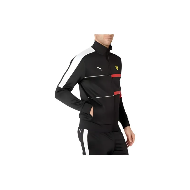 PUMA Ferrari Jackets Men Black-4