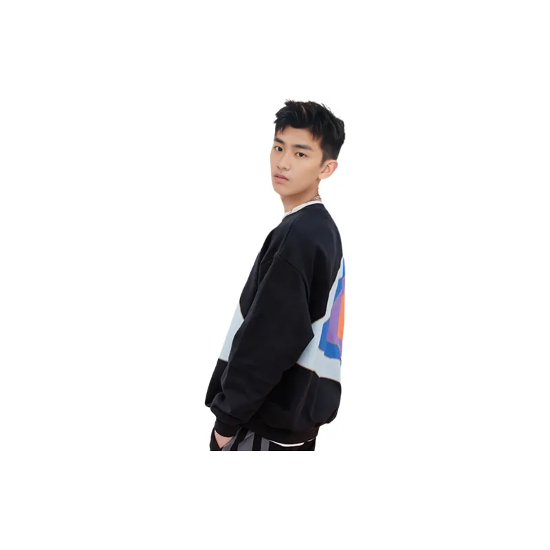 LiNing Sweatshirts Men Black-3