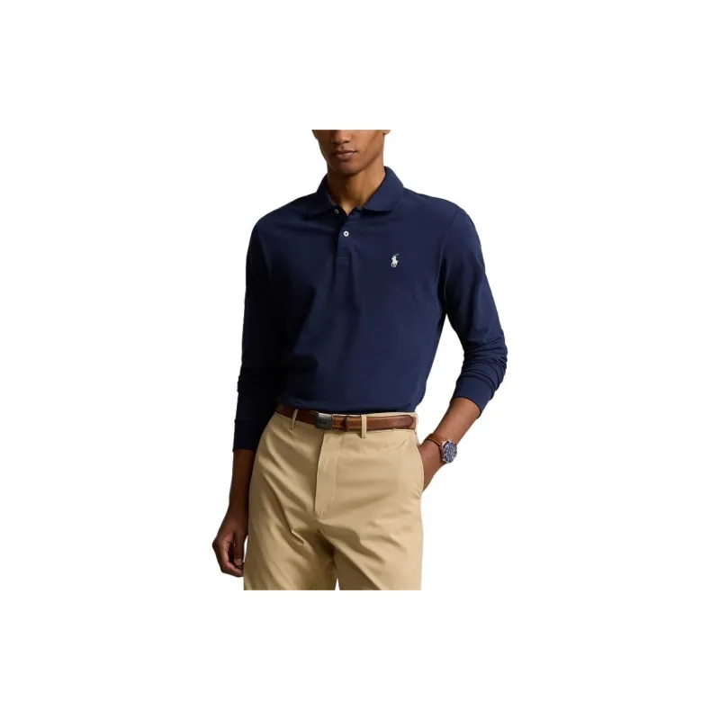 Polo Ralph Lauren SS24 Polo Shirt Men's Dark Blue-2