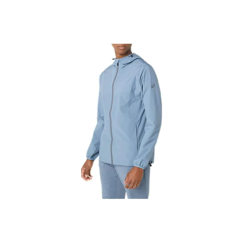Asics Waterproof Jacket Jackets Coats Men's Blue-3