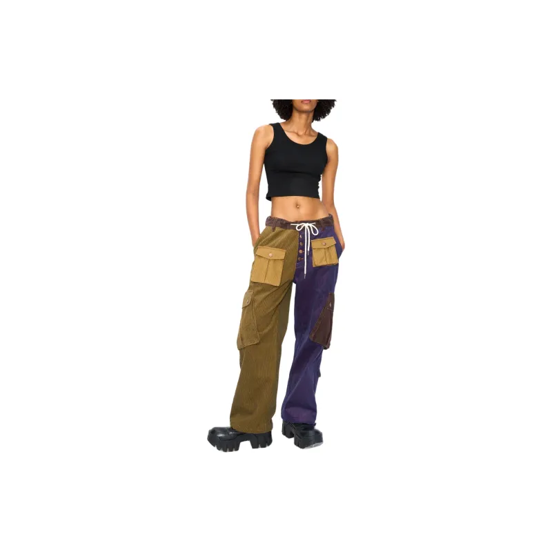 FRIED RICE Casual Pants Unisex Multicolor-2