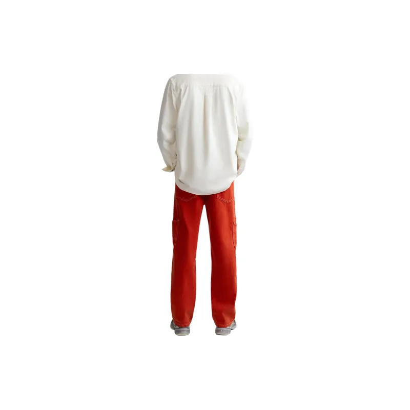 ZARA Jeans Men Coral-2