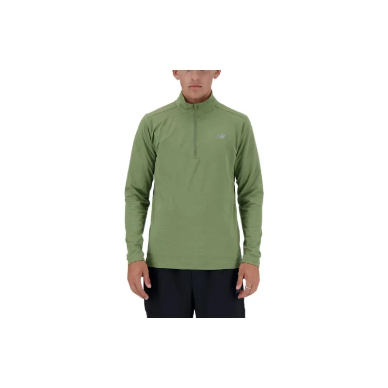 New Balance T-Shirt Men's Black Peridot-2