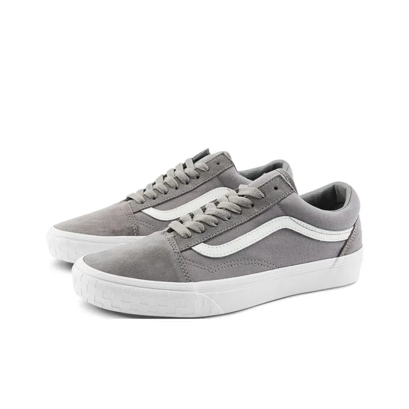 Vans Wear resistant And Lightweight Low Top Skateboard Shoes Unisex Gray-1