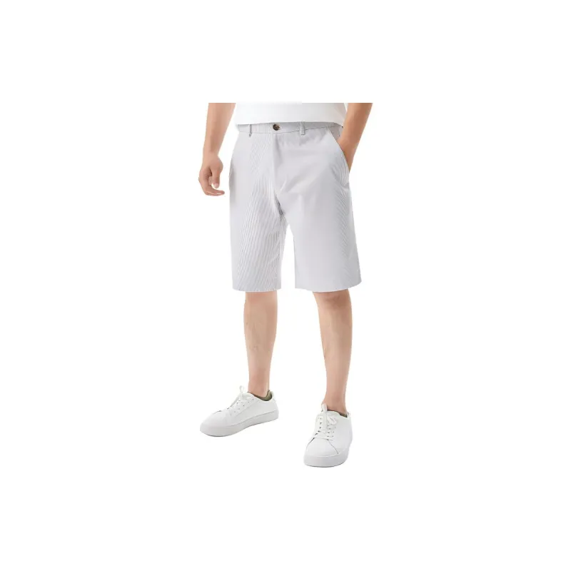 DANIEL HECHTER Casual Shorts Men's White Heather Gray-4