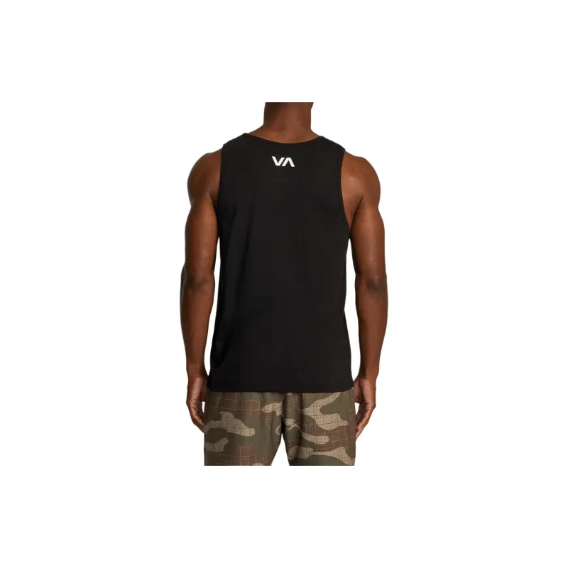 RVCA Tank Tops Men Black-3