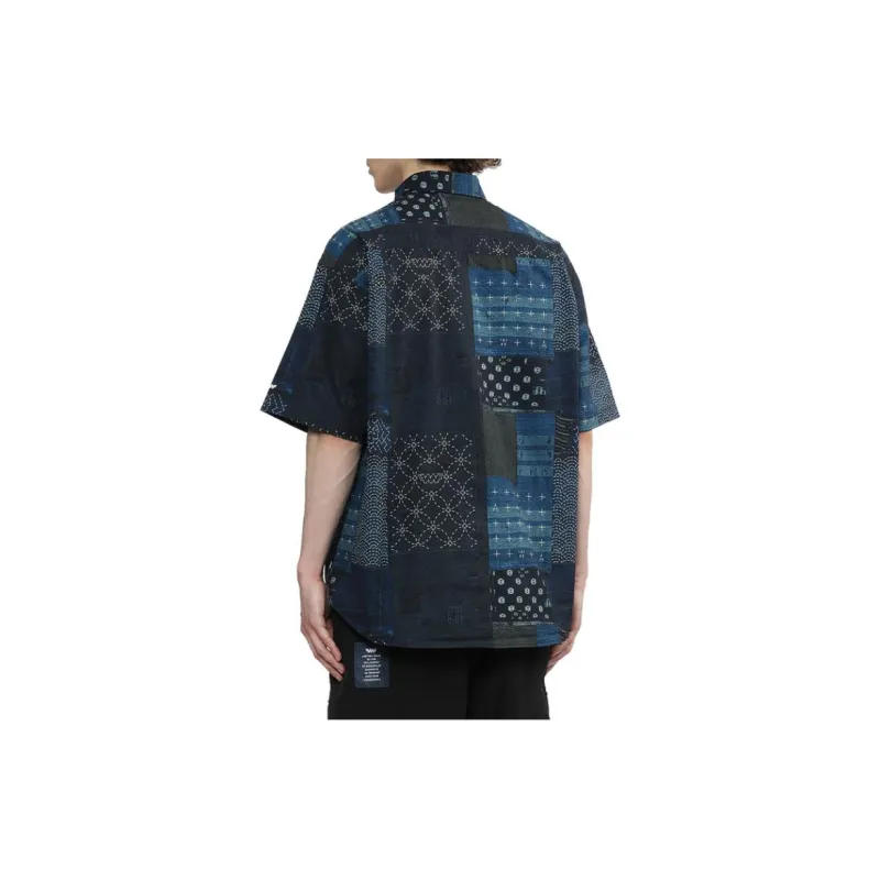 Fingercrox Shirt Men's Blue Black-3