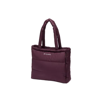 Columbia Polyester Tote Bag, Shopping Bag, Shoulder Bag, Handbag Unisex Burgundy