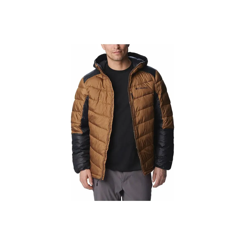 Columbia Labyrinth Loop Hooded Jacket Jacket Men's Brown-2