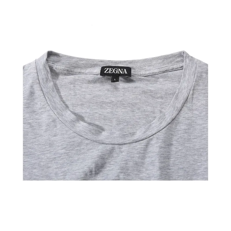 Ermenegildo Zegna T Shirts Men Gray-2