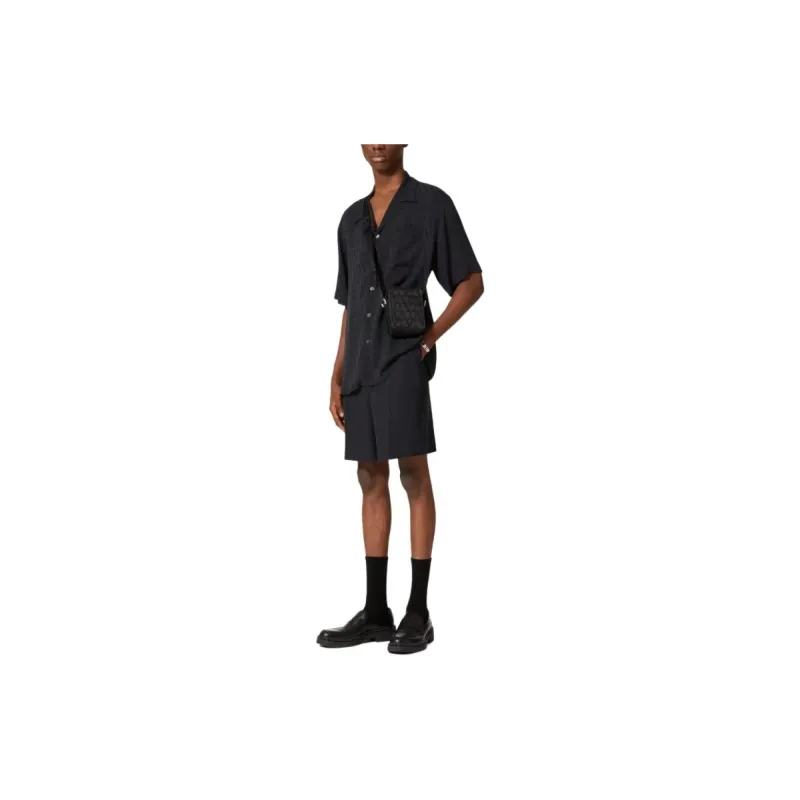Valentino Casual Shorts Men's Black-2