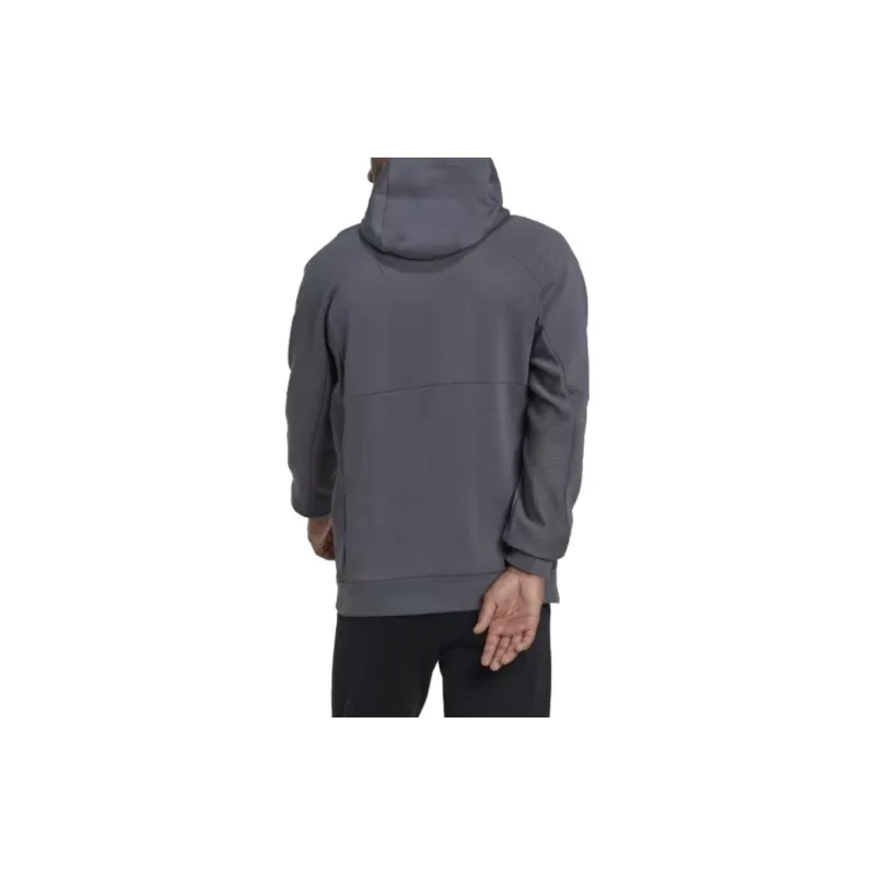 Adidas Designed For Gameday Hoodie Sweatshirt Men's Gray-1