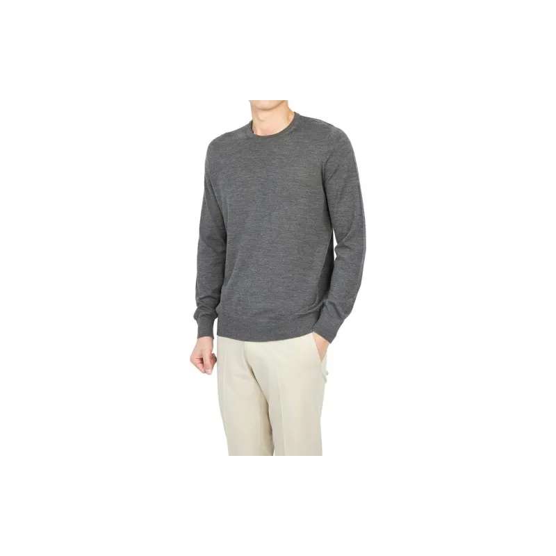 JOHNSTONS OF ELGIN Sweatshirt Men's Gray-1