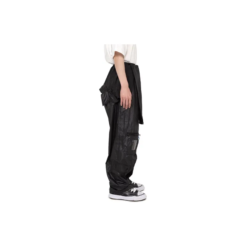 Maison Mihara Yasuhiro Cargo Pants Men Black-5